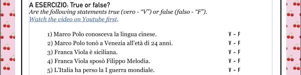 Video Comprehension Exercises - Ti Voglio Dire Che - Episodio 2 - Image 2