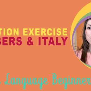 The Dictation: Numbers and Italian Geography