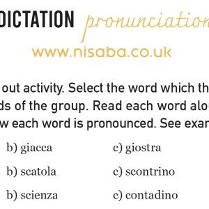 The Dictation: Difficult Words Pronunciation